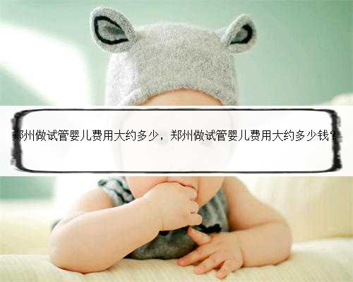 郑州做试管婴儿费用大约多少，郑州做试管婴儿费用大约多少钱？